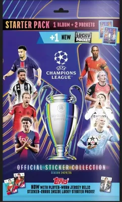 Produktbild von Uefa Champions League 2025 Stickers – Champions League Starter’s Set