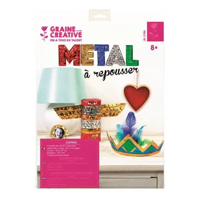 Produktbild von 5 Metallprägeblätter - 5 Farben