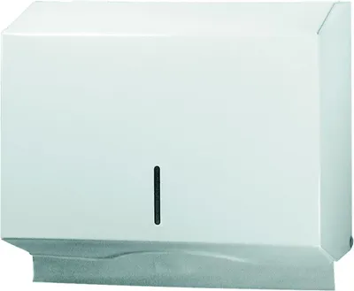 Produktbild von Handtuchspender M weiß lackiert BxTxH 253x120x203 mm