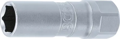 Immagine prodotto di BGS Presa per candela esagonale a guida quadrata 12,5 mm (1/2") SW 14 mm - 2407