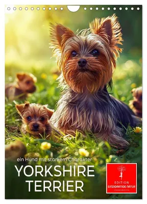 Produktbild von Yorkshire Terrier - ein Hund mit starkem Charakter (Wandkalender 2027 DIN A4 hoch), CALVENDO Monatskalender