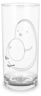 Produktbild von Mr. & Mrs. Panda Cocktailglas Avocado Pfeifen 400 ml - Transparent - Geschenk, Wasserglas, Ernährung, Wasserbecher, Glas, Schwanger, Tumbler, Longdrinkglas, Abnehmen