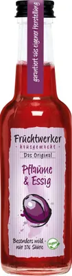 Produktbild von Fruchtwerker Pflaume & Essig 3x250Ml