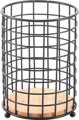 Produktbild von MSV Besteckkorb Edelstahl Besteckabtropfkorb Besteckhalter Halter Besteck Korb 12,5 cm