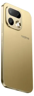Produktbild von realme 16 Pro, 17,3 cm (6.8"), 1280 x 2800 Pixel, 8 GB, 256 GB, 200 MP, Gold