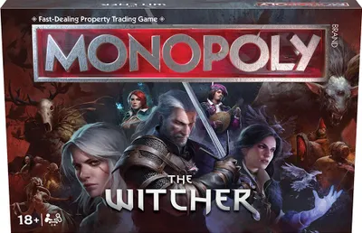 Produktbild von Gewinnbringende Zge The Witcher Monopoly Englisch UK