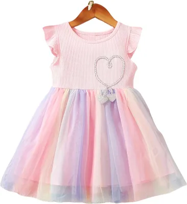 Productafbeelding van Currero Jurk Meisjes Roze 4-5Y