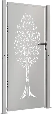 Obrázek produktu pro vidaXL Zahradní brána 100x175 cm Corten ocelový design stromu