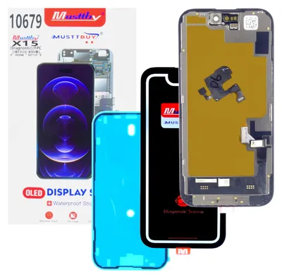 Produktbild von Programmierbares Soft-OLED-Display (LCD) für Apple iPhone 15 Diagnose