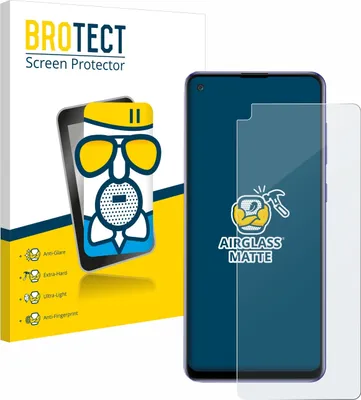 Produktbild von BROTECT Entspiegelungs Schutzglas für Samsung Galaxy A21s Schutzfolie Panzer Folie Glas Display Schutz matt