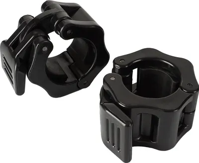 Obrázek produktu pro Rychloupínací uzávěry na činku 30 mm, černé, pár
