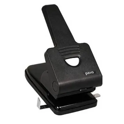 Produktbild von pavo Registraturlocher Endure RECYCLED 60 Blatt schwarz
