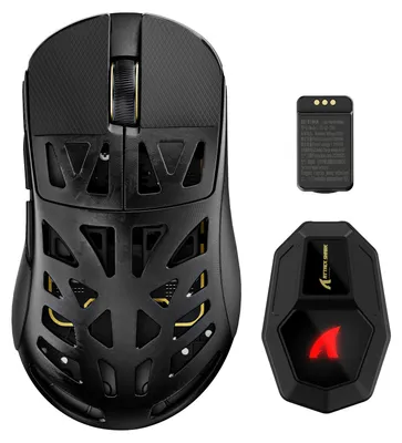 Productafbeelding van Draadloze Gamingmuis met PAW3955 MAX sensor, 52000 DPI, 8000Hz polling rate