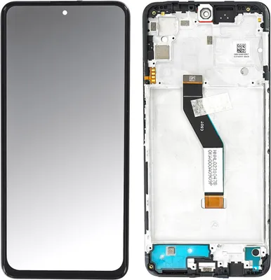 Produktbild von SMT - Original IPS LCD Display Touchscreen Bildschirm Rahmen Schwarz für Xiaomi Redmi Note 11S 5G 22031116BG & Werkzeug