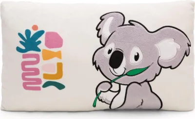 Produktbild von NICI Kissen Koala 43x25cm - beige - Flauschiges Kuscheltierkissen für Jungen, Mädchen, Babys und NICI Kuscheltierliebhaber, Kuschelkissen für Zuhause, Kindergarten oder unterwegs - 61728