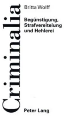 Produktbild von Begünstigung, Strafvereitelung und Hehlerei