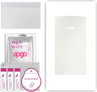 Produktbild von apgo Hydrogel Schutzfolie, Matt, kompatibel mit Nokia 5710 XpressAudio, flexibele Displayschutzfolie, Folie mit Positionierhilfe, Anti-Fingerprint, kratzfest, einfache Montage