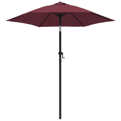 Obrázok produktu pre Slnečník vínový 200x224 cm hliníkový