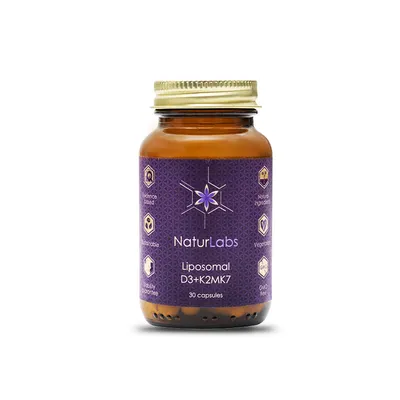 Immagine prodotto di Vitamina D3 liposomiale + K2, 30 capsule