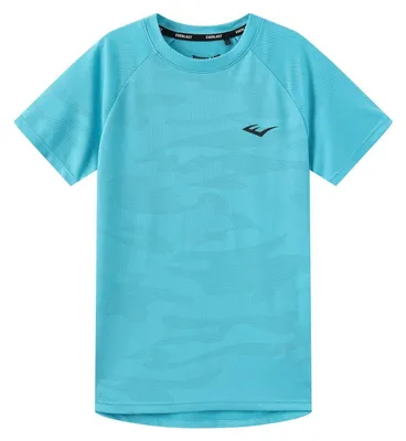 Immagine prodotto di Everlast - T-shirt "Flex" per bambini, modello GT36093 (taglia 158), colore blu-verde