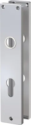 Produktbild von BASI - ZT-Langschildpaar - Alu F1 - Profilzylinder-Lochung - 7423-0201