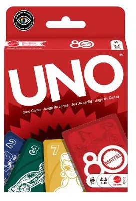 Produktbild von Mattel 80th UNO Ruby Red
