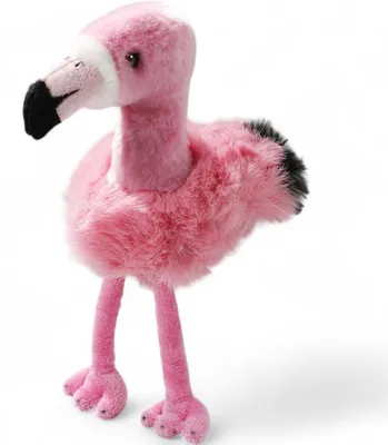 Produktbild von Carl Dick Flamingo ca. 25cm hoch (mit Beinen), ca. 20cm lang 3513 Kuscheltier, Plüschtier, Stofftier