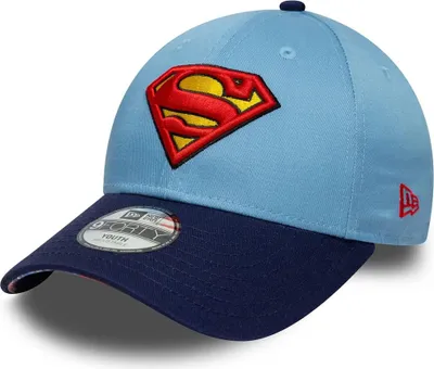 Zdjęcie produktu dla New Era 9Forty Strapback Kinder Cap - SUPERMAN Visor - Młodzieżowa
