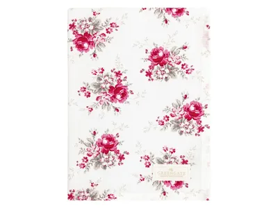 Produktbild von Greengate Marie Geschirrtuch red 70x50cm