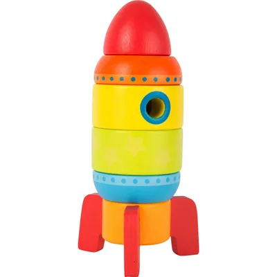 Immagine prodotto di Piede piccolo 10588 Razzo impilabile colorato (1 pezzo)