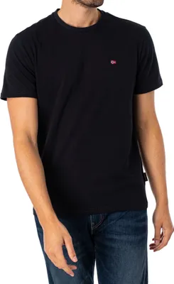 Produktbild von Napapijri Salis-T-Shirt, Schwarz XXL