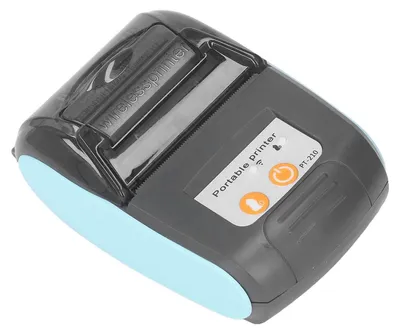 Tragbarer Thermodrucker 58 mm, Bluetooth, 90 mm/s, 203 DPI
