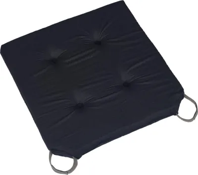 Obrázek produktu pro Sedák hladký Ulla - 40x40 cm - Černá