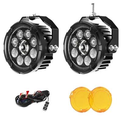 Obrázek produktu pro LED mlhová světla pro motocykly, denní svícení, přídavná světla, kabel D040AY