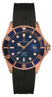 Produktbild von Revue Thommen Herren Armbanduhr Automatic 42 mm Armband Silikon 17571.2865