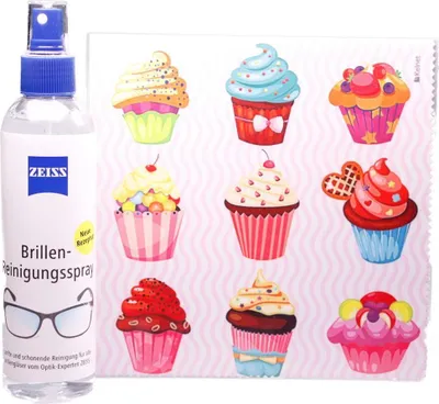 Image de Chiffon en microfibre "Muffins" taille 18,5*18,5 cm de La Kelnet