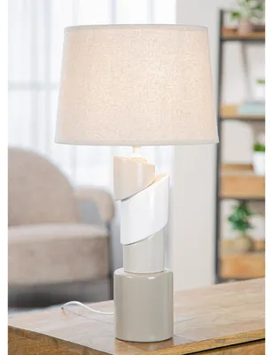 Obrázok produktu pre Stolná lampa v modernom a zároveň decentnom štýle Bauhaus - 54 cm - skvelá lampa do moderného obytného prostredia, ordinácií, kancelárií - nápad na štýlový darček