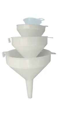 Produktbild von Reilang Trichter-Set 4tlg. weiss 50,75,100,120mm - 33.186/S10
