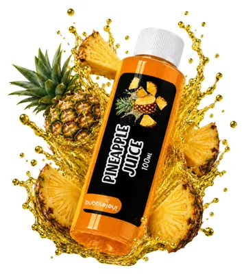 Produktbild von BubbleJoy Sirup Ananas 100 ml Fruchtsirup für Bubble Tea