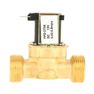 Zdjęcie produktu dla Zawór elektromagnetyczny, zawór elektryczny, elektryczny zawór wodny, zawór elektromagnetyczny NC, elektryczny zawór magnetyczny