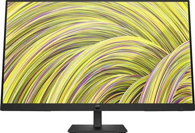 Produktbild von HP P27h G5 - P-Series - LED-Monitor - 68.6 cm (27") - 1920 x 1080 Full HD (1080p) @ 75 Hz - IPS - 250 cd/m² - 1000:1 - 5 ms - HDMI, VGA, DisplayPort - Lautsprecher - Schwarz