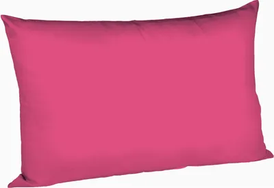 Produktbild von Fleuresse Mako-Satin-Kissenbezug uni colours cassis 4512