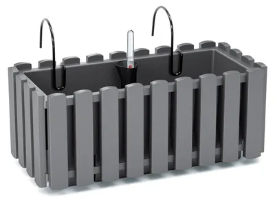 Produktbild von Truhlík s kov. držákem BOARDEE FENCYCASE W 38 cm - barva: šedý kámen