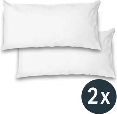 Zdjęcie produktu dla 2 x wodoodporna poszewka na poduszkę Sleezzz Vital 40 x 80 cm