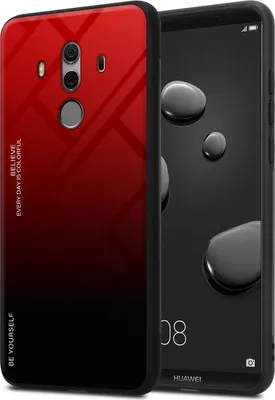 Obrázok produktu pre Cadorabo puzdro pre Huawei MATE 10 PRO ochranné puzdro v čiernej farbe puzdro na mobilný telefón TPU kryt puzdra z tvrdeného skla