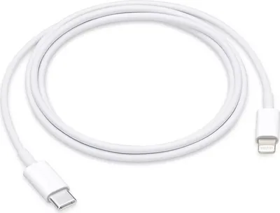 Produktbild von USB Typ C auf Lightning Kabel Ladekabel Schnell für iPhone 14 13 11 Weiß 1m