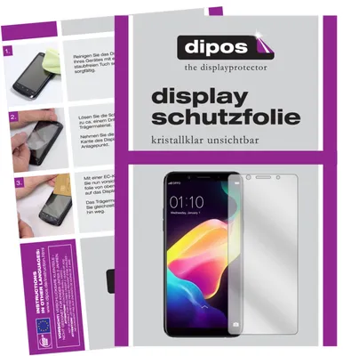 Produktbild von 6x Schutzfolie für Oppo F5 Youth klar Displayschutzfolie Folie Display Schutz