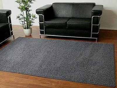 Produktbild von Teppich Hochflor Shaggy Prestige Anthrazit, Größe:400x500 cm