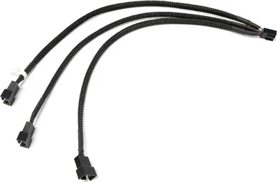 Produktbild von Watercool 4251312604264 Watercool Y-Splitter 4-Fan PWM Schwarz