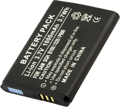 Produktbild von Akku passend für Samsung SGH-i320, AB553446BECSTD, 1000mAh